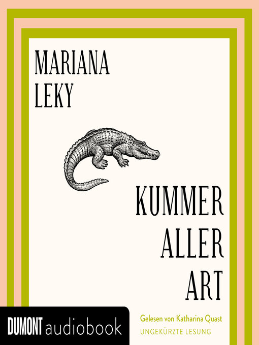 Titeldetails für Kummer aller Art nach Mariana Leky - Warteliste